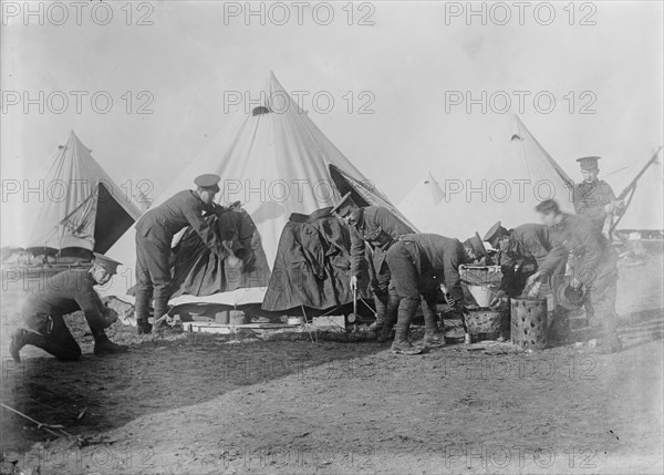 British at Etaples, France, Feb. 1915. Creator: Bain News Service.