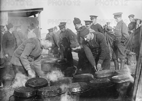 British at Etaples, France, Feb. 1915. Creator: Bain News Service.