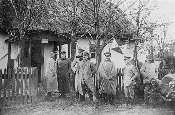 Prince of Wied in Eastern War Zone, 25 Apr 1915. Creator: Bain News Service.