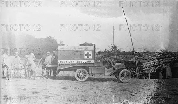 American Ambulance near Verdun, between c1915 and 1918. Creator: Bain News Service.