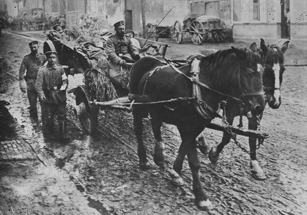 Wounded Russian prisoners, between c1915 and c1918. Creator: Bain News Service.