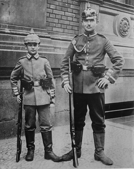 Hans von Minning, 15 years, mascot of German Reg't, between c1914 and c1915. Creator: Bain News Service.