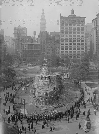 U.S.S. Recruit, Union Sq., between c1915 and c1920. Creator: Bain News Service.