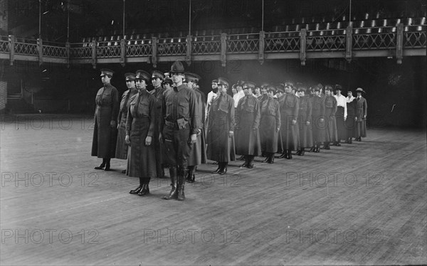 Women's Motor Corps, May 1917. Creator: Bain News Service.