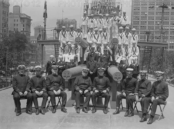 Officers of the U.S.S. Recruit, 1917 Creator: Bain News Service.