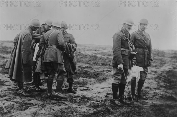 Gen. Allenby, King Albert, 16 May 1917. Creator: Bain News Service.