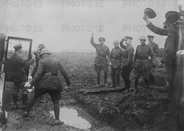 British Bid King Albert good by, 22 Nov 1917. Creator: Bain News Service.