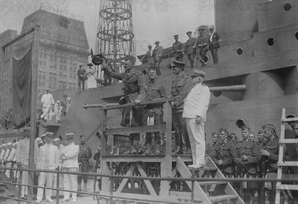 Colonel Guthrie on U.S.S. Recruit, July 1917. Creator: Bain News Service.