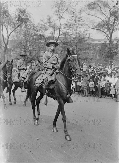 Lt. Col. P. Loeser, 31 Aug 1917. Creator: Bain News Service.