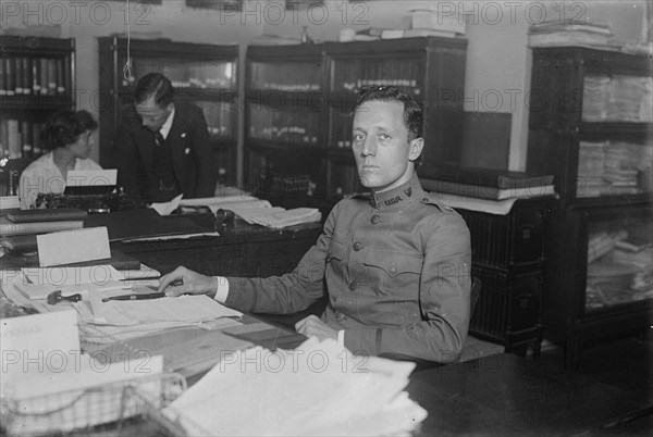 Maj. Hunter S. Marston, 10 Sept 1917. Creator: Bain News Service.