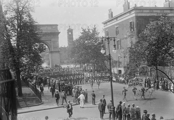 Drafted men, 4 Sept 1917. Creator: Bain News Service.