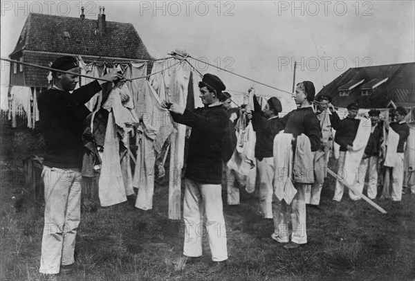 Hamburg, school for young sailors, between c1915 and 1918. Creator: Bain News Service.