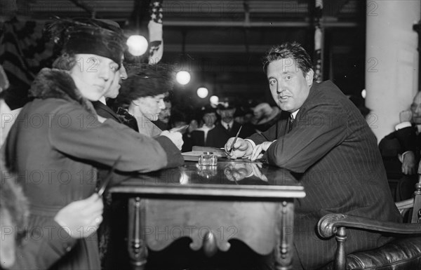 John McCormack sells Liberty Bonds, 1917 or 1918. Creator: Bain News Service.