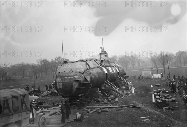 German U-Boat, 1917. Creator: Bain News Service.