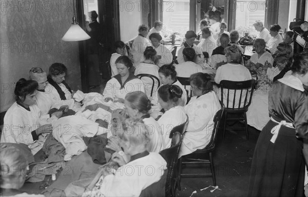 A.I.C.P., Miss Bruere's Women Workers, 1917 or 1918. Creator: Bain News Service.