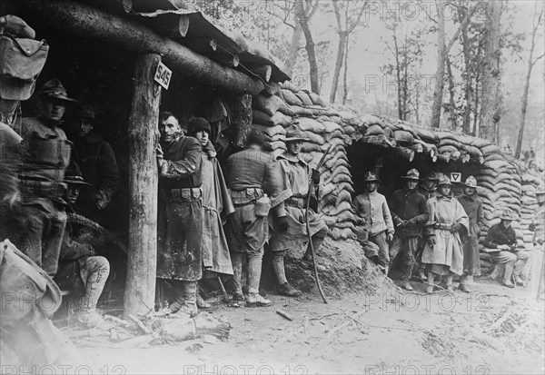 Y.M.C.A. at Fort Sheridan, Ills., 1917 and 1918. Creator: Bain News Service.