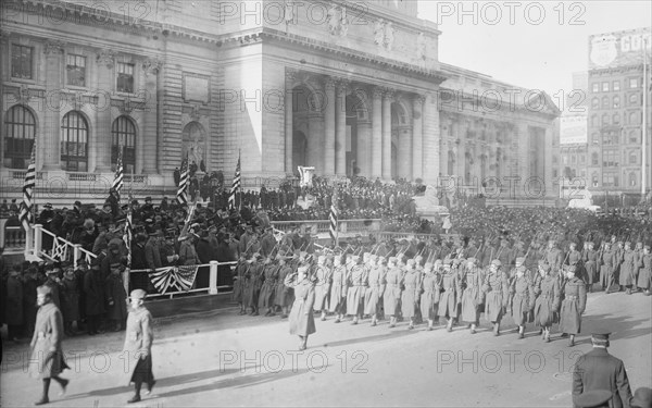 308th, 4 Feb 1918. Creator: Bain News Service.