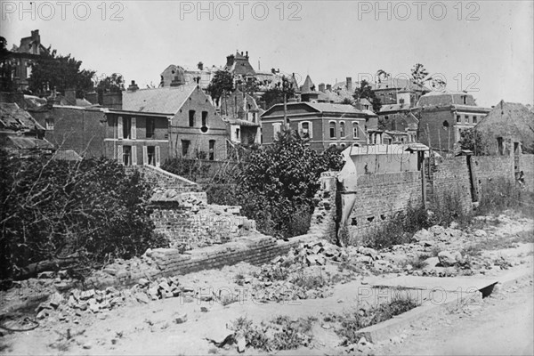 Somme district, between c1915 and 1918. Creator: Bain News Service.