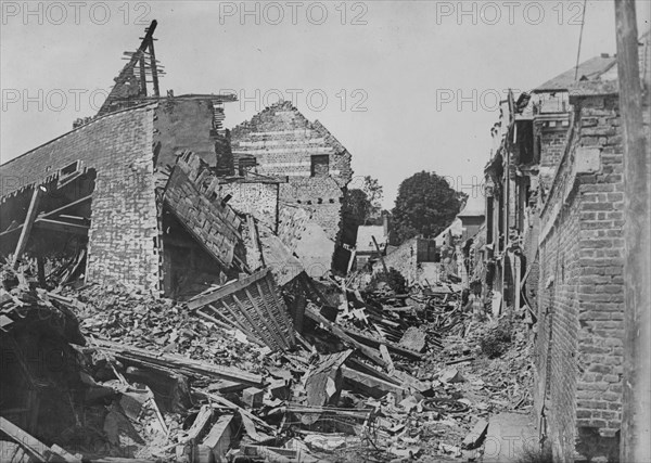 Somme district, between c1915 and 1918. Creator: Bain News Service.