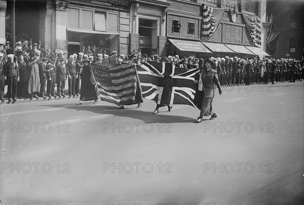 Liberty Parade, 1917 or 1918. Creator: Bain News Service.