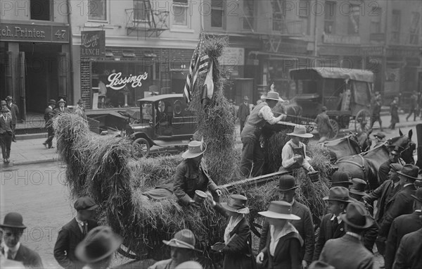 Milk for France collection, May 1918. Creator: Bain News Service.