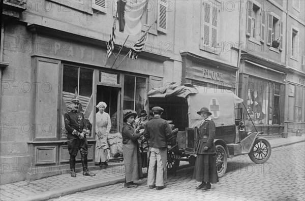 Am'n [i.e. American] Relief, Chambery, between c1915 and c1920. Creator: Bain News Service.