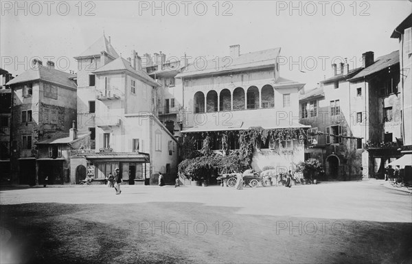 Chambery Public Square, 24 Jan? 1918. Creator: Bain News Service.