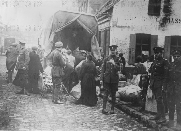 Returning French Refugees, 1918 or 1919. Creator: Bain News Service.