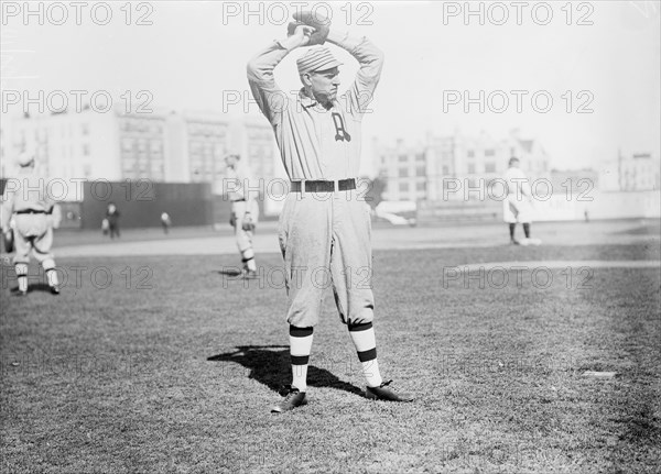 Cy Morgan, Philadelphia, AL (baseball), 1910. Creator: Bain News Service.