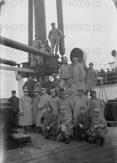 Canadians from France, between c1915 and c1920. Creator: Bain News Service.