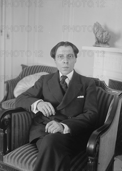 A. Cortot, between c1915 and c1920. Creator: Bain News Service.