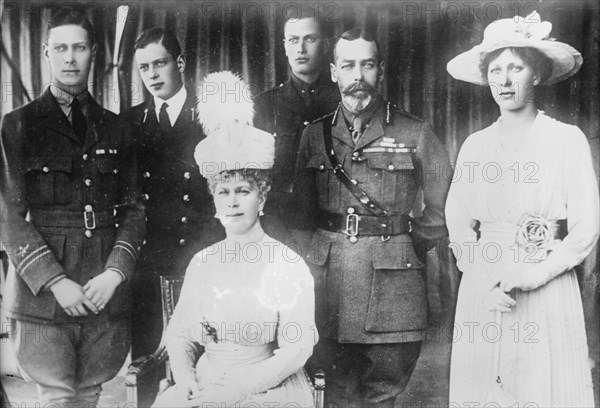 British royal family, between c1915 and c1920. Creator: Bain News Service.