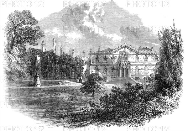 Bishopsthorpe, the palace of the Archbishop of York..., 1864. Creator: Unknown.