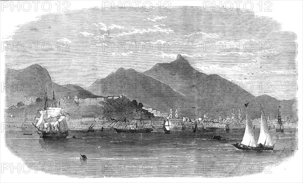 The port and city of Rio De Janeiro, 1864. Creator: Unknown.