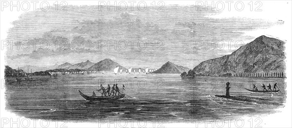 Scenes in Japan: the Strait of Simonosaki, 1864. Creator: Unknown.