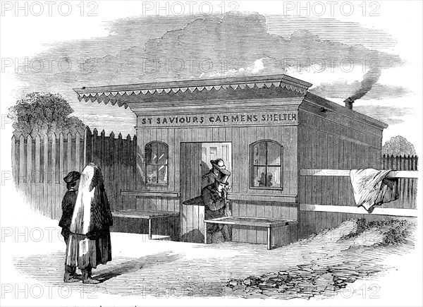 St. Saviour's Cabmen's Shelter, Upper Brook-street, Manchester, 1862. Creator: Unknown.