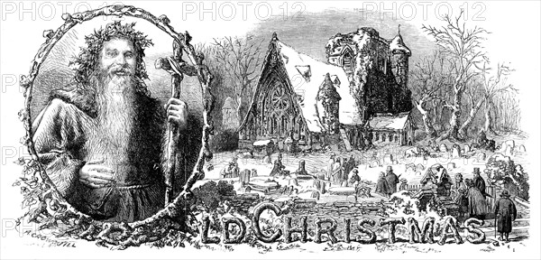 Old Christmas, 1862. Creator: Unknown.
