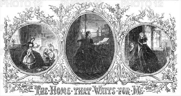 The Home that Waits for Me, 1864. Creator: Unknown.