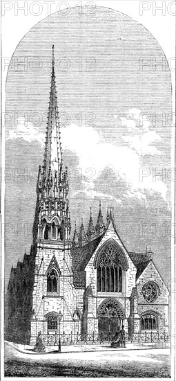 Wycliffe Chapel, Birmingham, 1864. Creator: Unknown.
