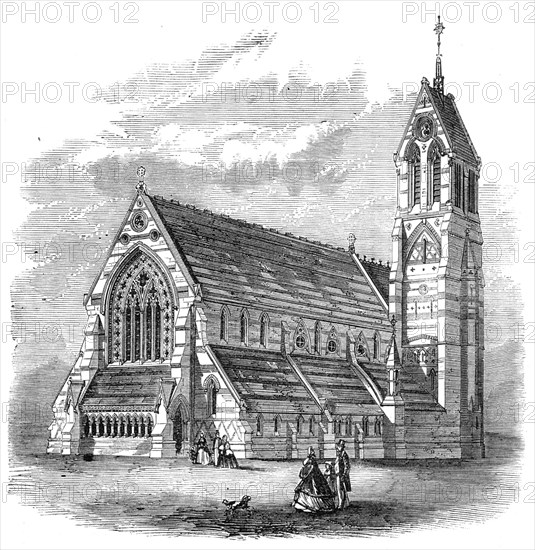 The Church of St. Jude, Gray’s-Inn-Road, 1864. Creator: Unknown.