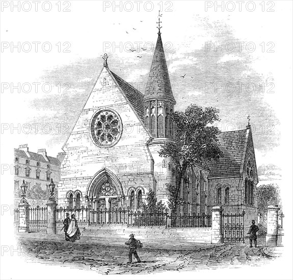 The Church of the Holy Trinity, Lee, Kent, 1864. Creator: Unknown.