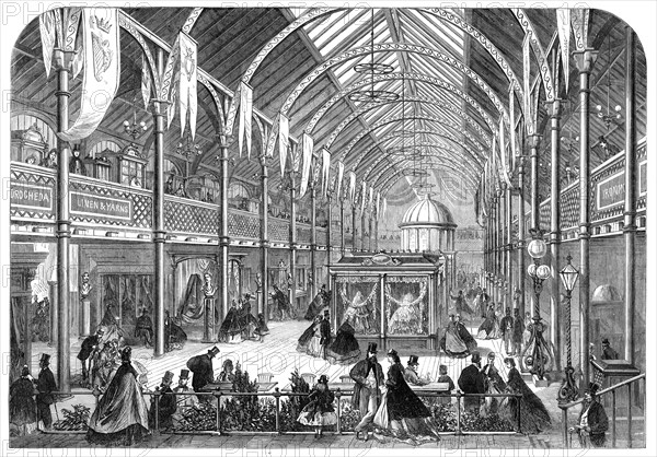 The Exhibition of Arts and Manufactures at Dublin, 1864. Creator: Unknown.