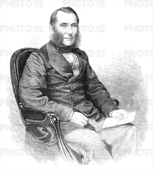 Edward William Watkin, Esq., M.P. For Stockport, 1864. Creator: Unknown.