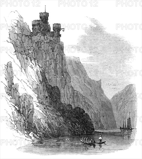 The Rhine: Rheinstein, 1864.  Creator: Unknown.