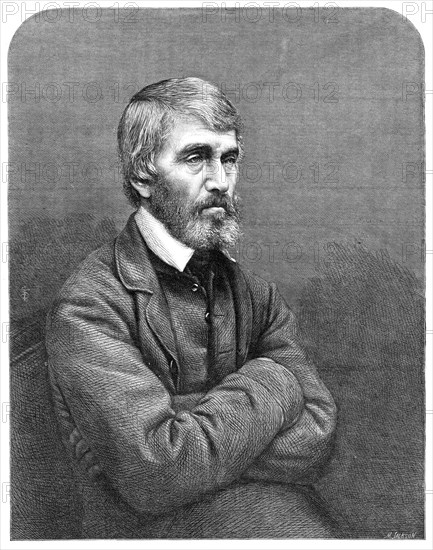 Thomas Carlyle, 1864. Creator: Mason Jackson.