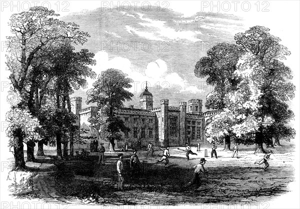 The Great Schools of England, Rugby School, 1862. Creator: Unknown.