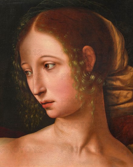 Lucretia. Creator: Hemessen, Jan Sanders, van (c. 1500-c. 1566).