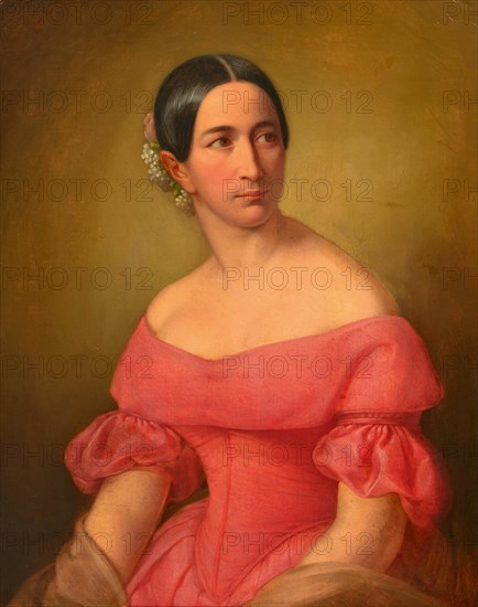 Portrait of the opera singer Giulia Grisi (1811-1869). Creator: Hayez, Francesco (1791-1882).