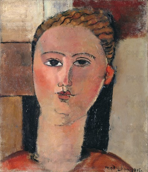 Fille rousse, 1915. Creator: Modigliani, Amedeo (1884-1920).