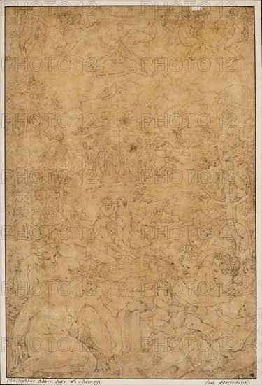 L'âge d'or (The Golden Age). Creator: Vasari, Giorgio (1511-1574).